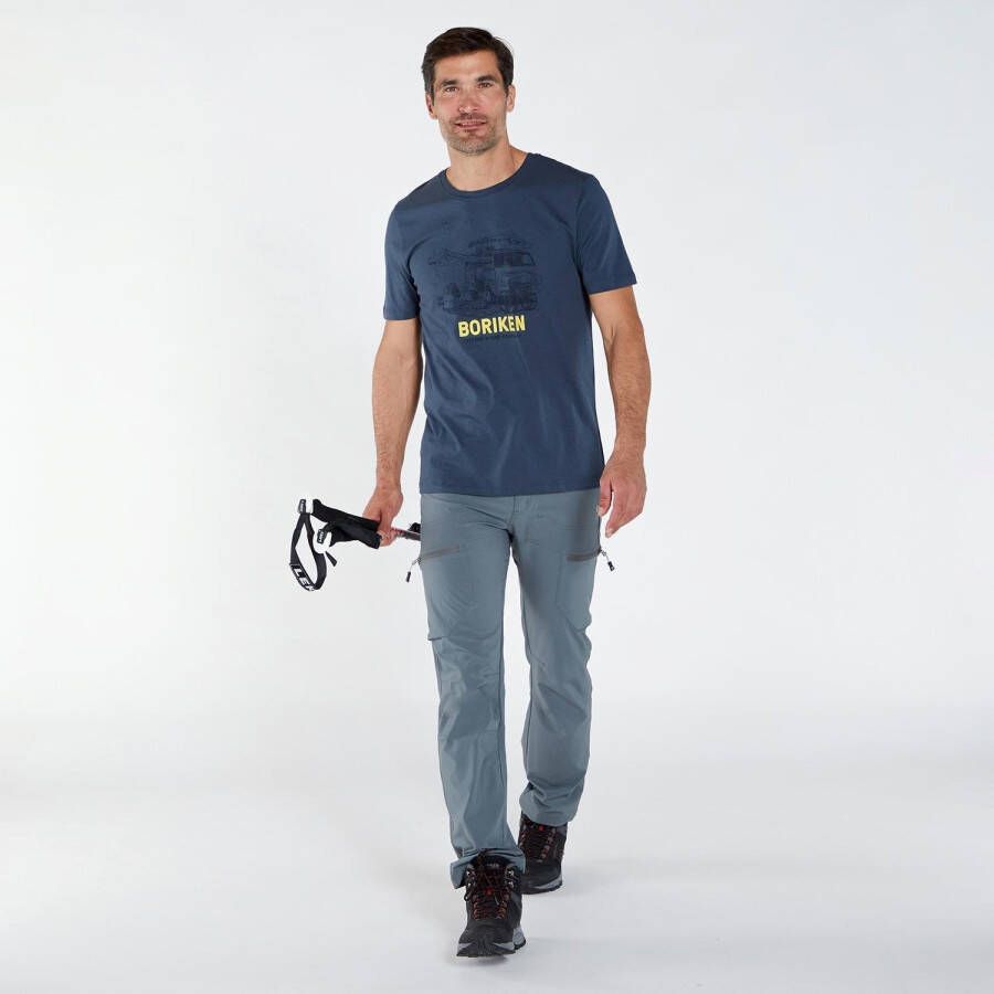 BORIKEN outdoorshirt blauw heren