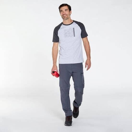 BORIKEN outdoorshirt grijs heren