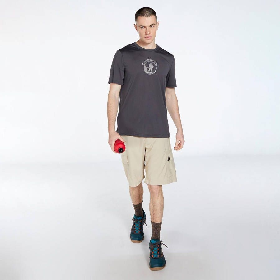BORIKEN outdoorshirt grijs heren