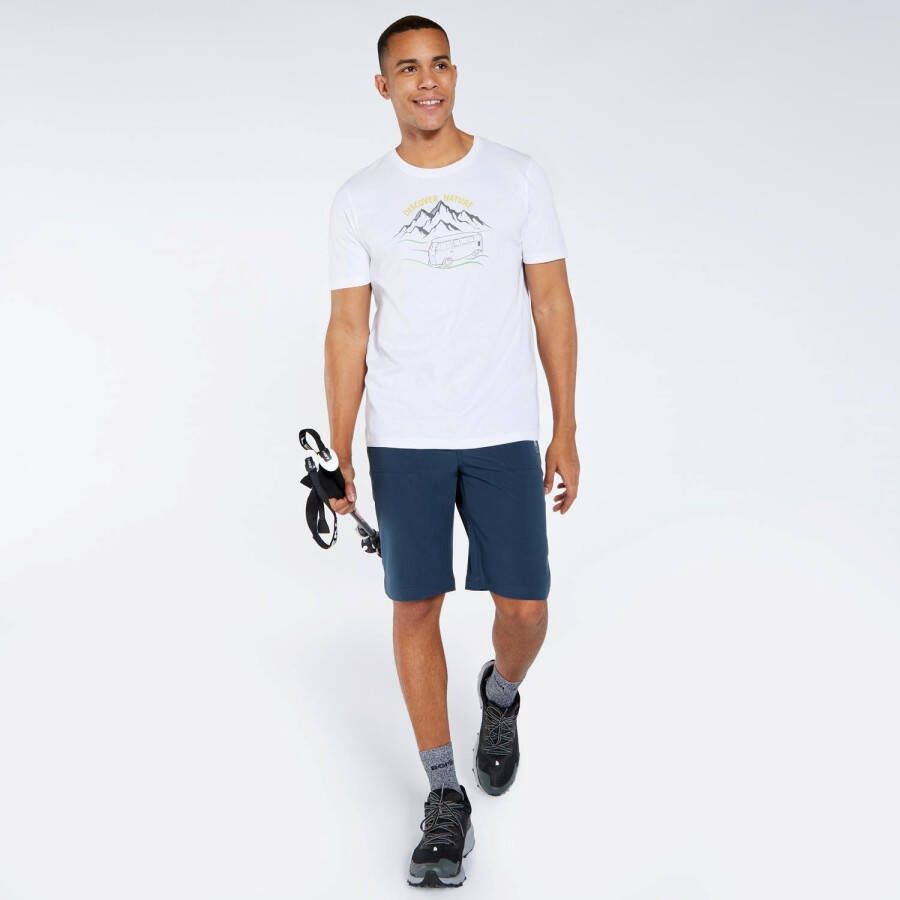 BORIKEN outdoorshirt wit heren