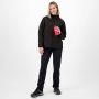 BORIKEN softshell outdoorjas zwart dames - Thumbnail 2