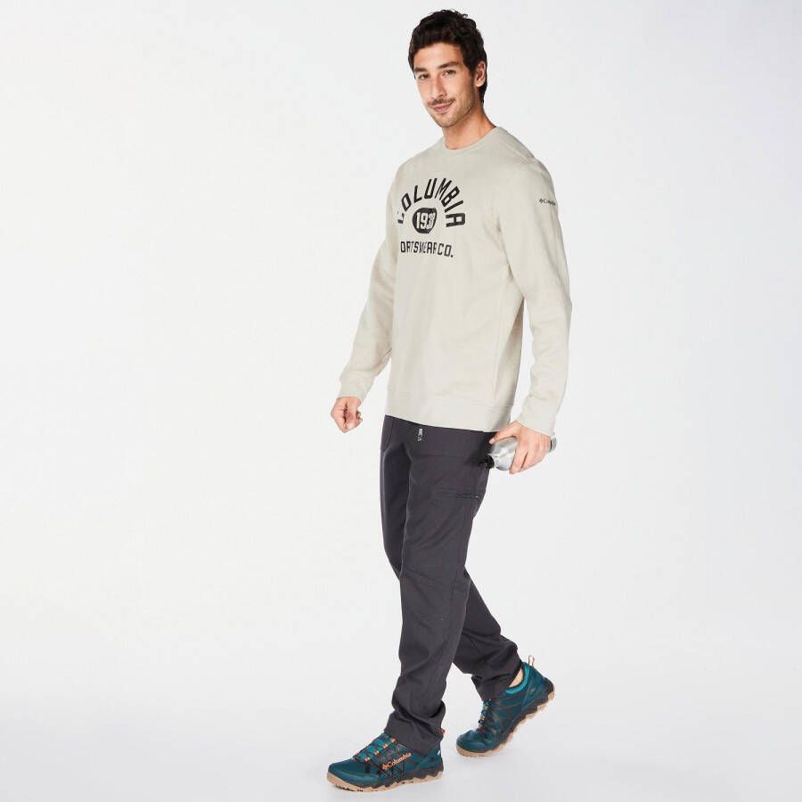 Columbia trek outdoorsweater bruin heren
