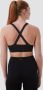 DOONE drytec crop sporttanktop zwart dames - Thumbnail 2