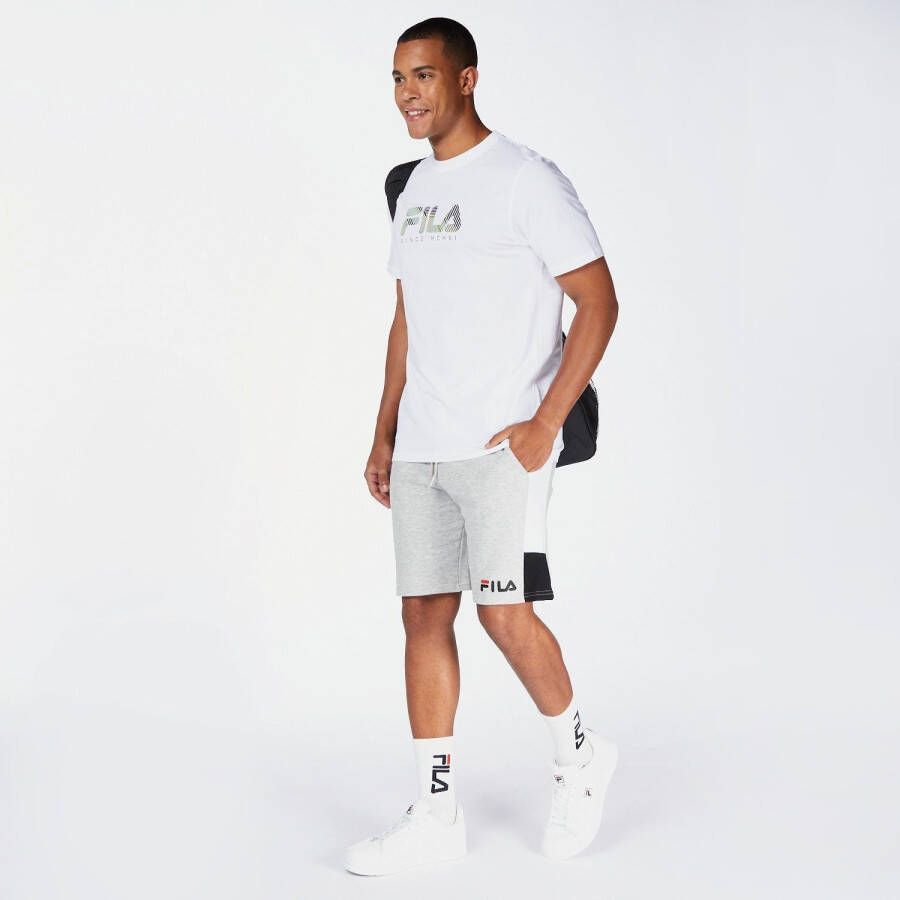 Fila doby korte broek grijs heren