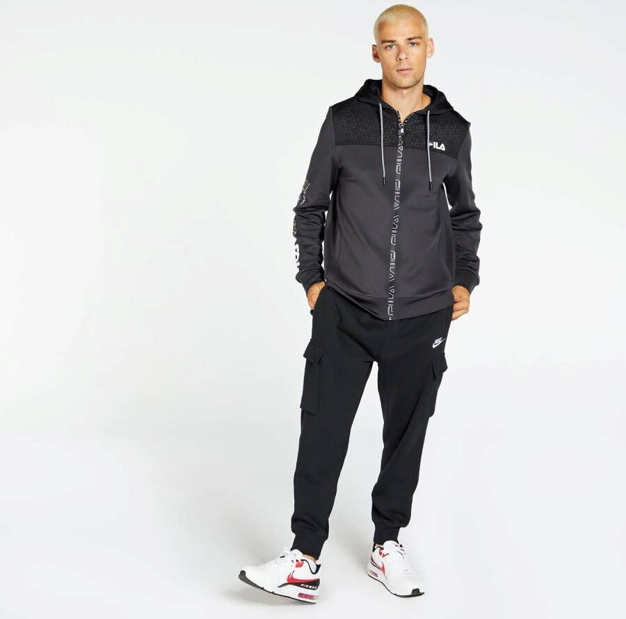 Fila outdoorvest grijs zwart heren