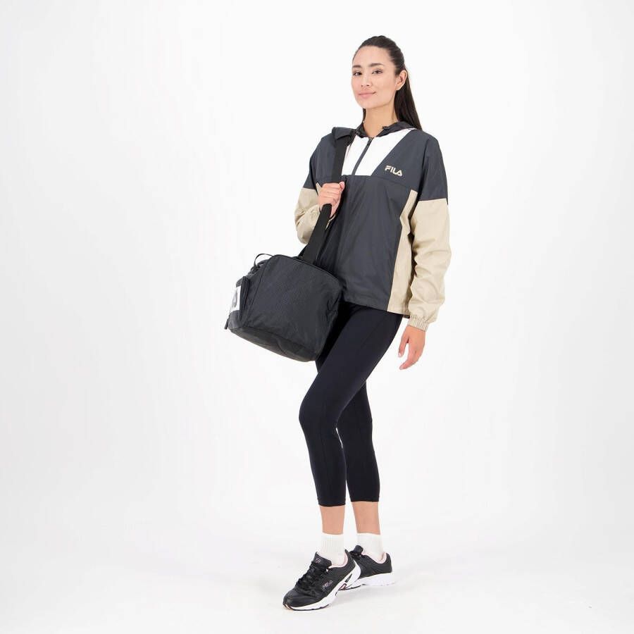Fila performance sportjas zwart beige dames