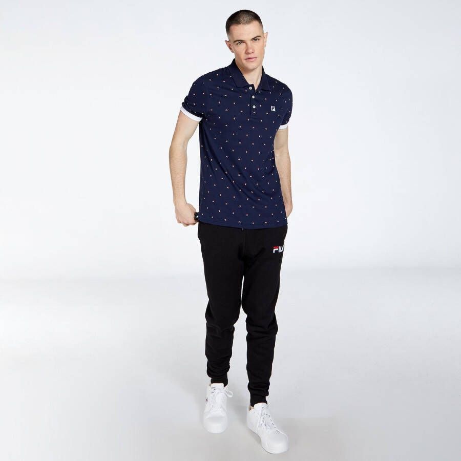 Fila saul polo blauw heren