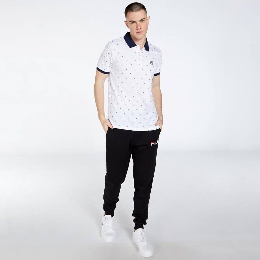 Fila saul polo wit rood heren