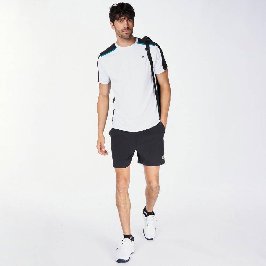 Fila tennisshirt wit heren