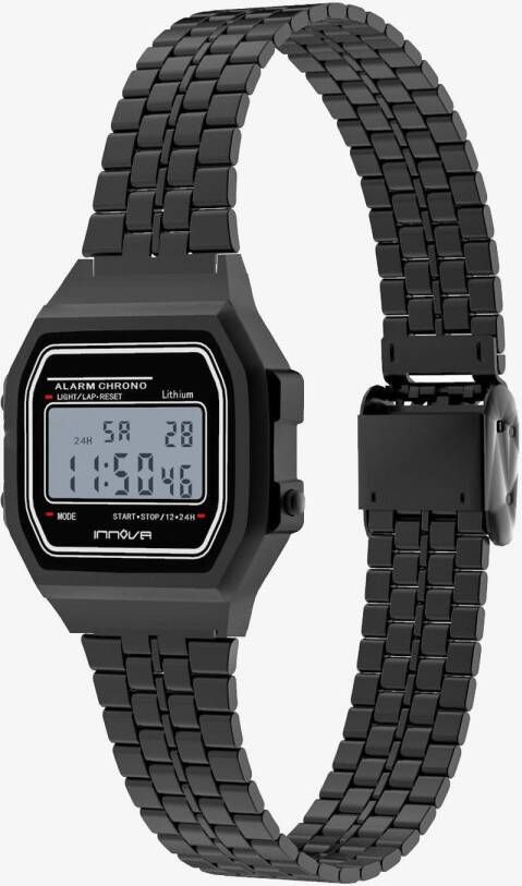 Innova chicago horloge zwart