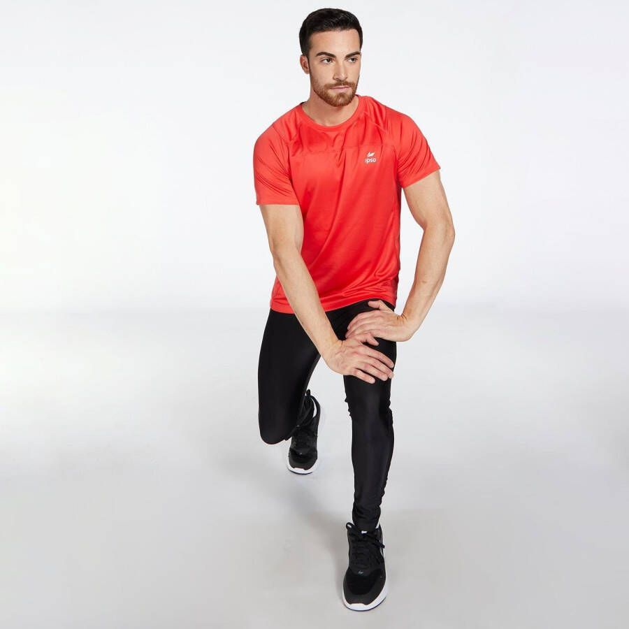 IPSO basic hardloopshirt rood heren