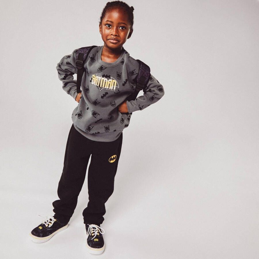 LICENSE batman joggingpak grijs zwart kinderen