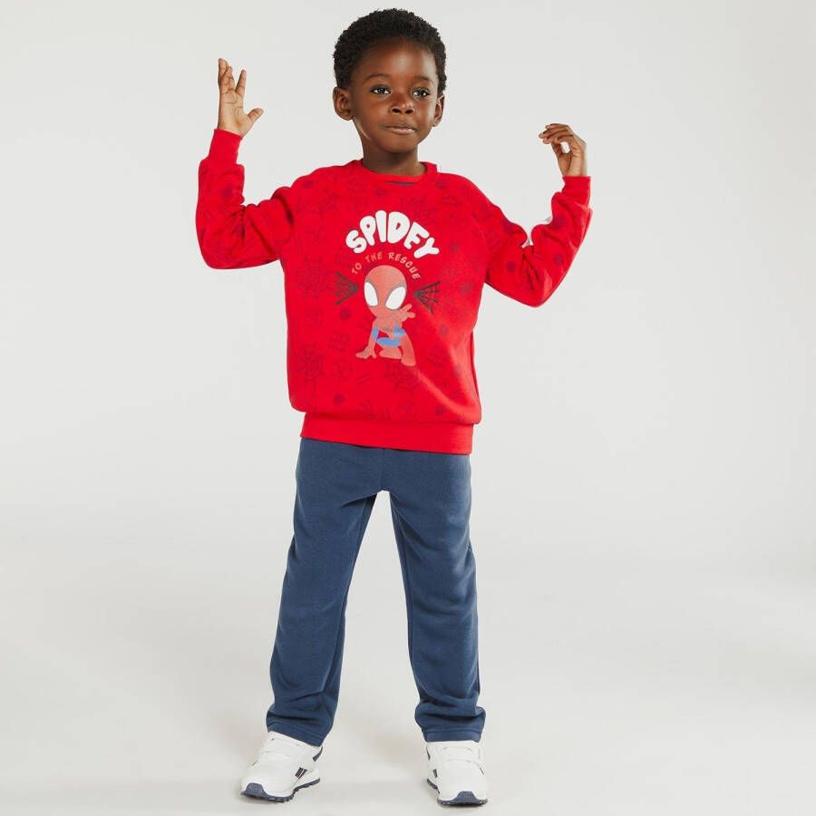 LICENSE spiderman joggingpak rood kinderen