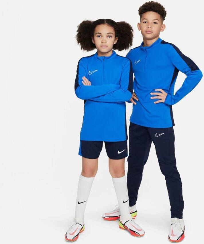 Nike academy 23 voetbaltop blauw kinderen