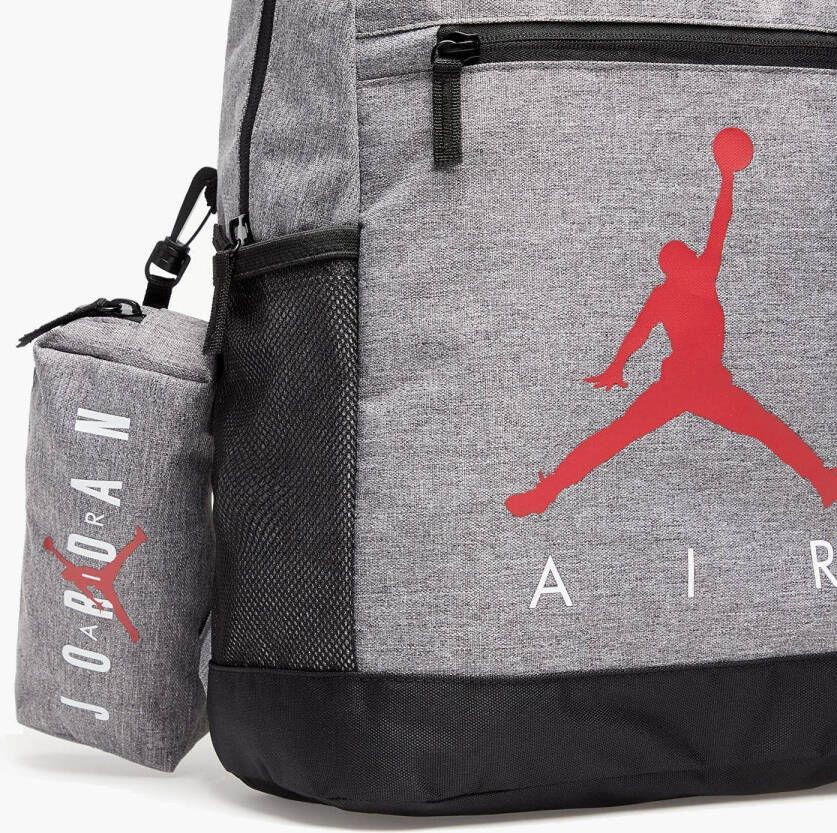 Jordan air rugzak zwart grijs