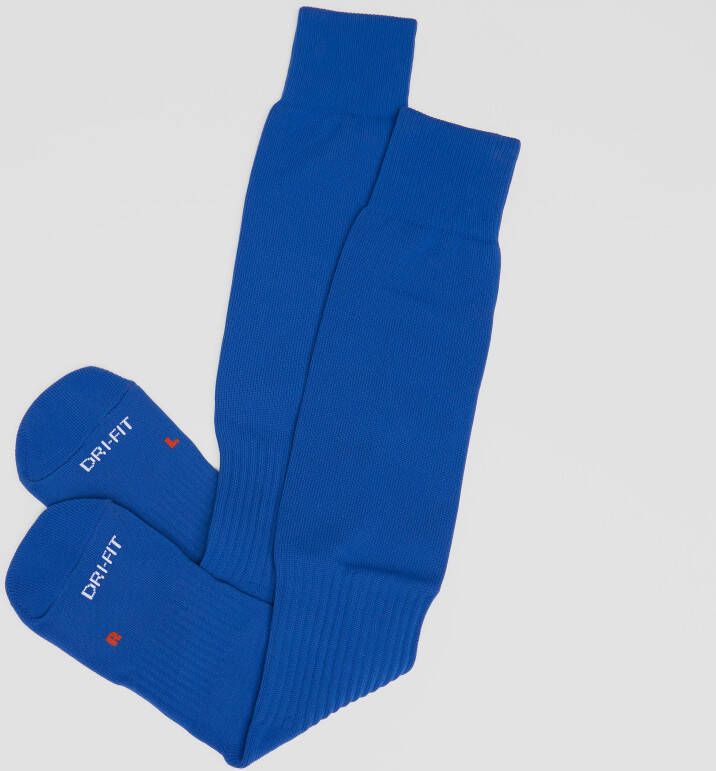 Nike classic dri-fit voetbalsokken blauw