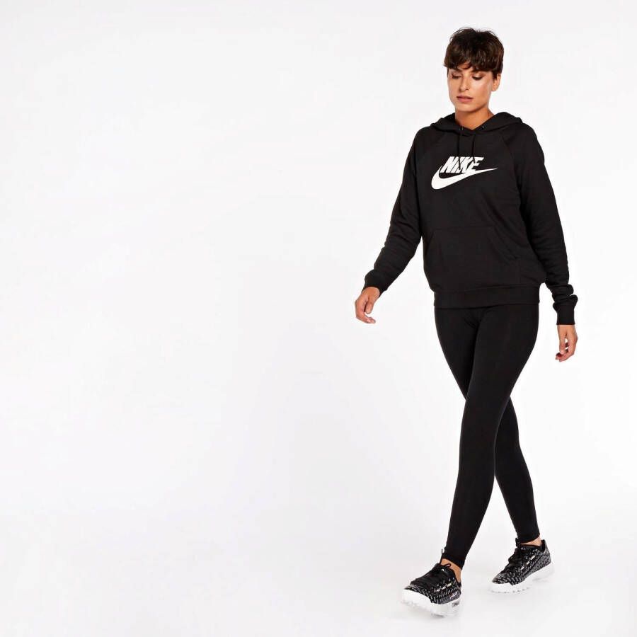Nike club logo sweater zwart dames