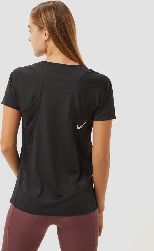 Nike dri-fit race hardloopshirt zwart dames