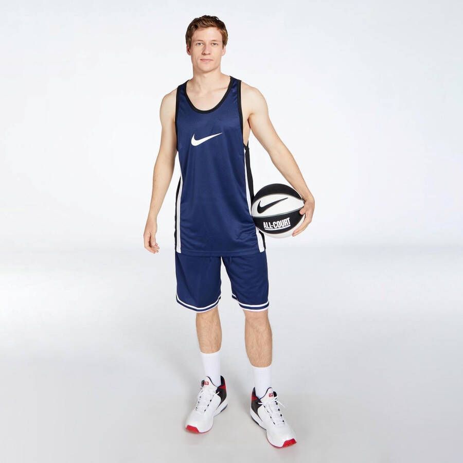 Nike icon basketbaltanktop blauw heren