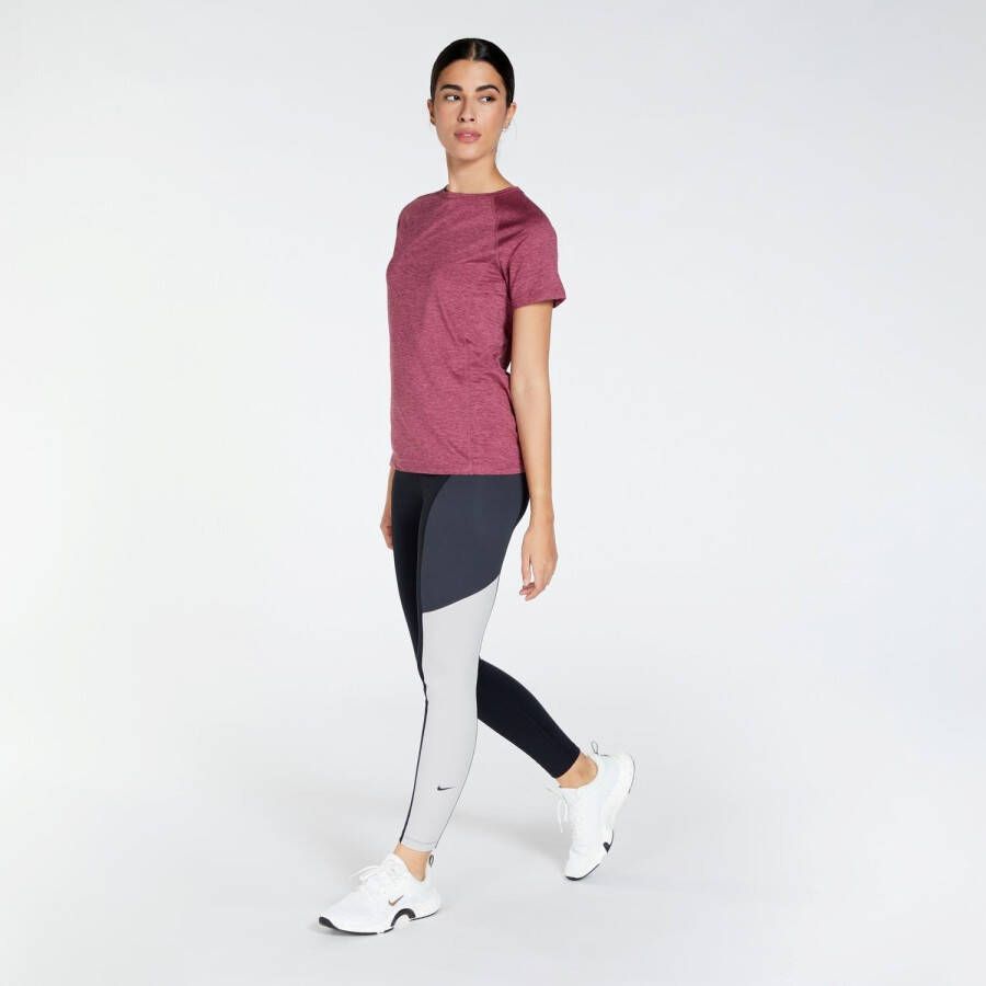 Nike one colorblock sporttight zwart dames
