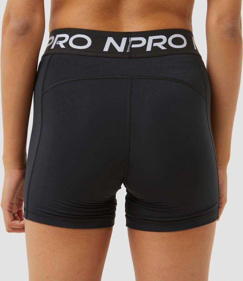 Nike pro 365 5-inch korte sporttight zwart dames