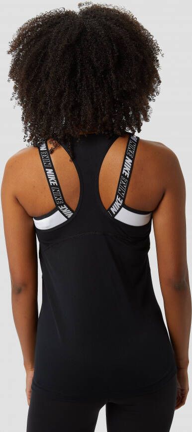Nike pro all over mesh sporttanktop zwart dames