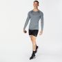 Nike pro run dryfit hardlooptop grijs heren - Thumbnail 2