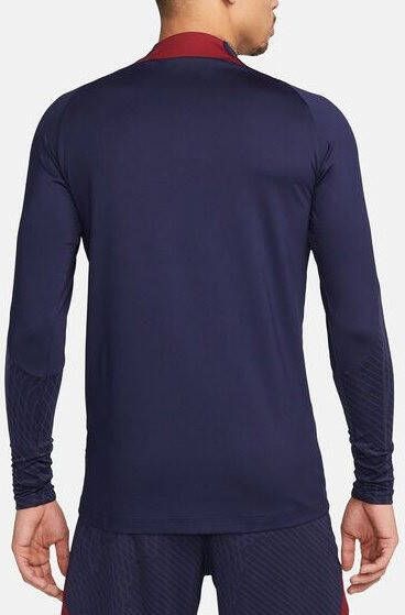 Nike psg ntreno trainingstop 23 24 blauw heren
