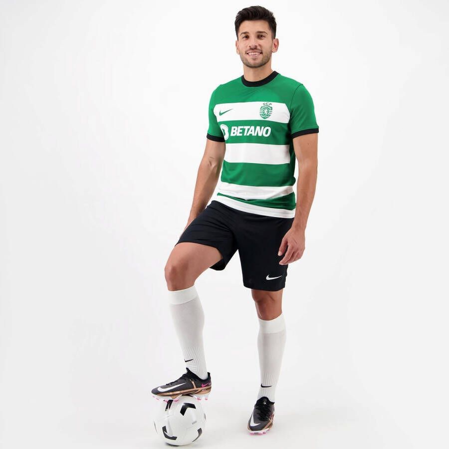 Nike sporting cp thuisshirt 23 24 groen wit heren