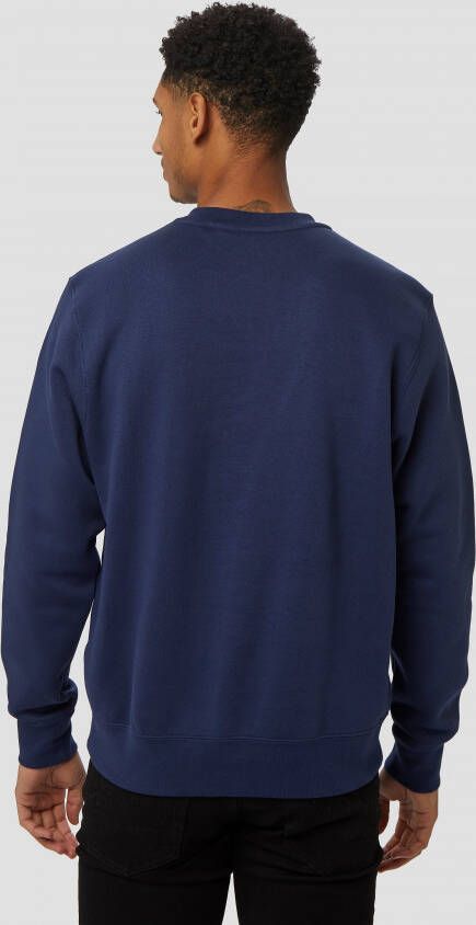 Nike sportswear club crew sweater blauw heren