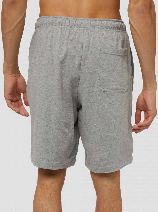 Nike sportswear club fleece korte broek grijs heren