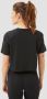 Nike sportswear essential icon futura cropped shirt zwart dames - Thumbnail 5