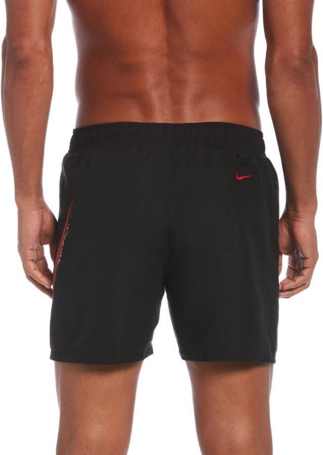 Nike swoosh korte broek zwart heren