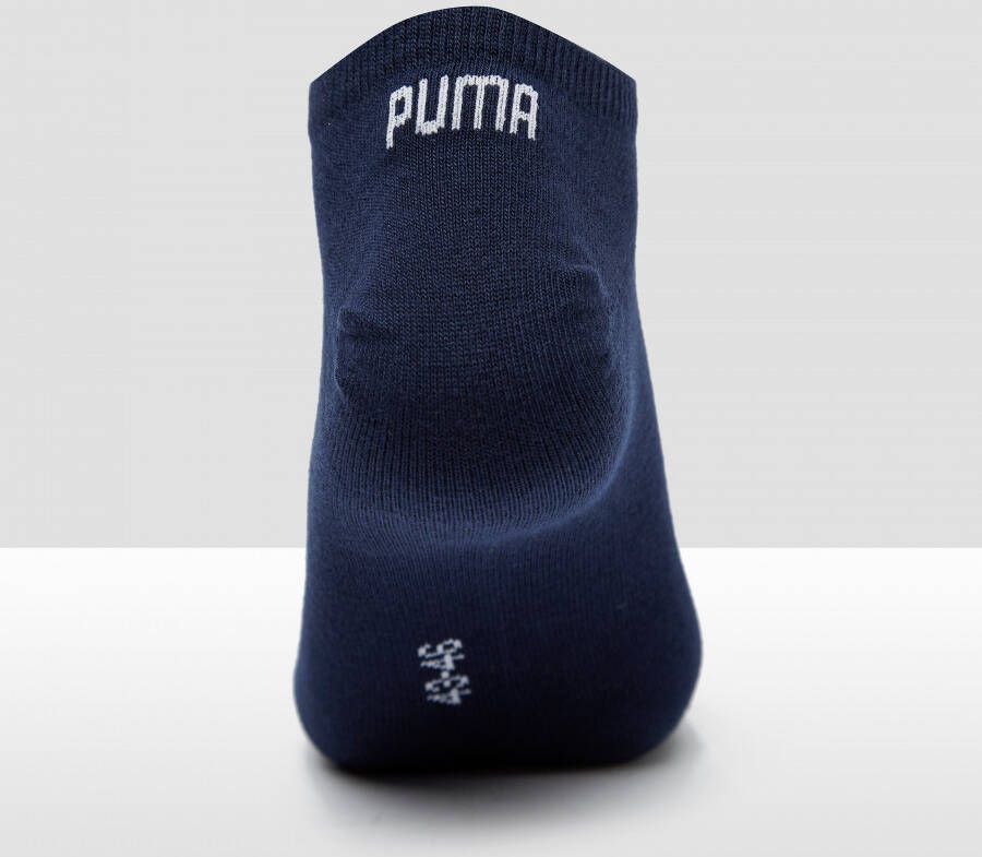 Puma 3 pack sneaker sokken blauw