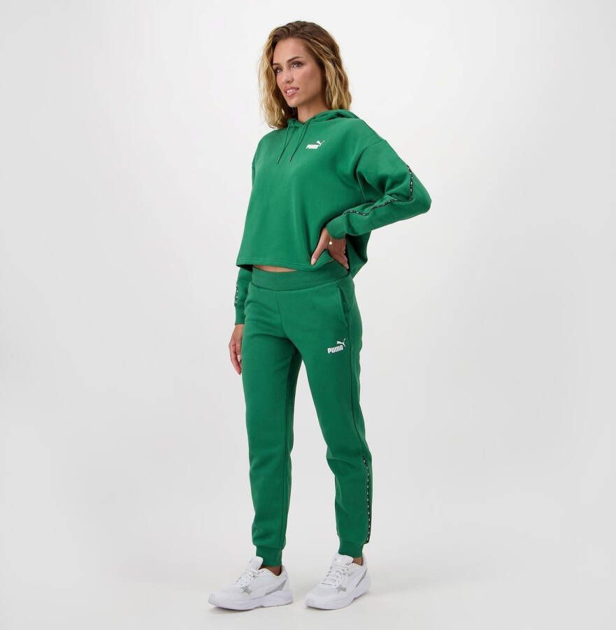 Puma power small logo joggingbroek groen dames