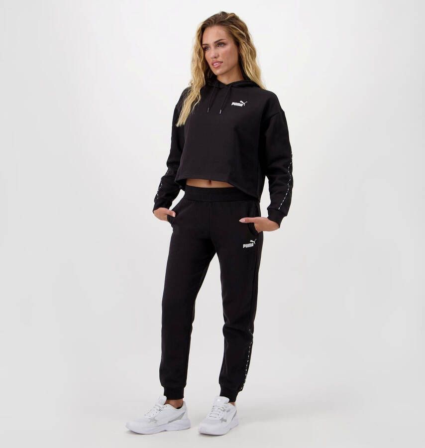 Puma power small logo joggingbroek zwart dames