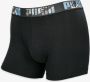 Puma print boxers 2-pack zwart grijs heren - Thumbnail 2