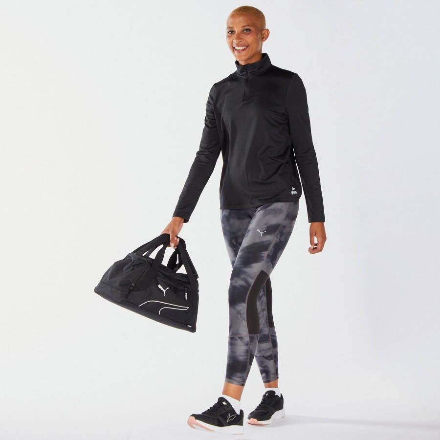 Puma run favorite hardlooptight zwart grijs dames