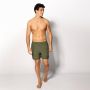 Puma tape boardshort zwembroek khaki heren - Thumbnail 2