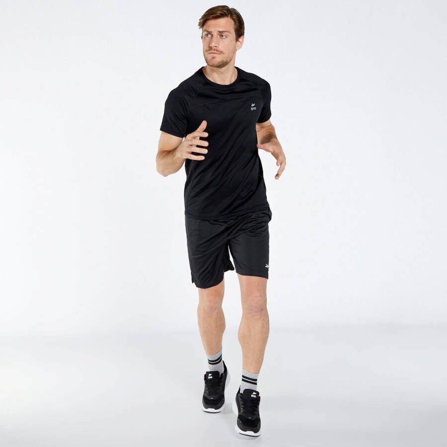 Reebok comm knit 7 hardloopshort zwart heren