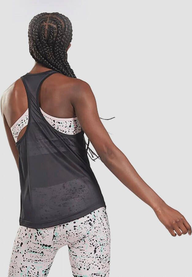 Reebok Sport T-shirt Korte Mouw US Perform Mesh Tank - Foto 3
