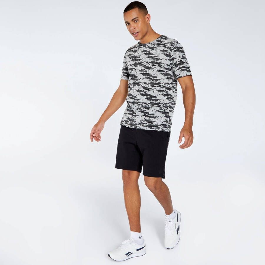 Silver high korte broek zwart heren