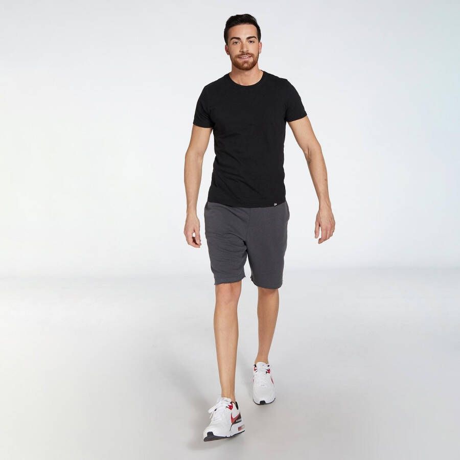 Silver slowlife korte broek grijs heren