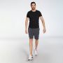 Silver slowlife korte broek grijs heren - Thumbnail 2