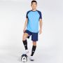 TEAM QUEST basic voetbalshirt blauw zwart heren - Thumbnail 2