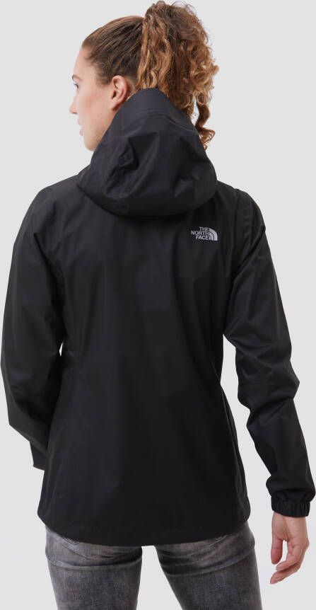 The North Face quest hooded outdoorjas zwart dames