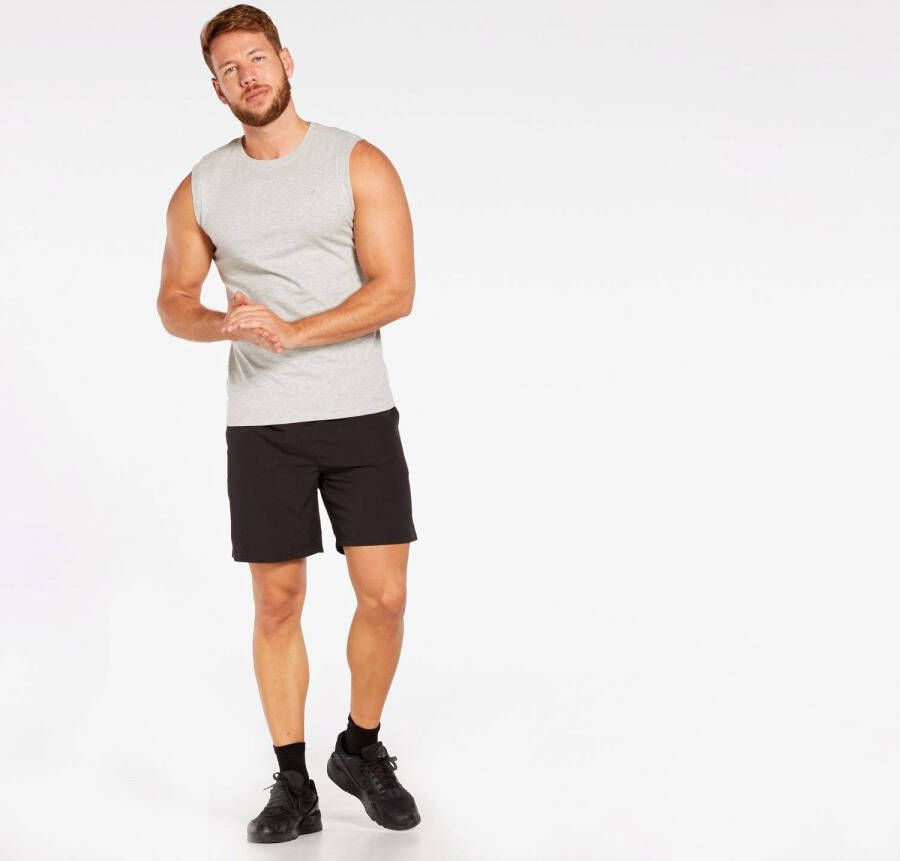 UP basic tanktop grijs heren