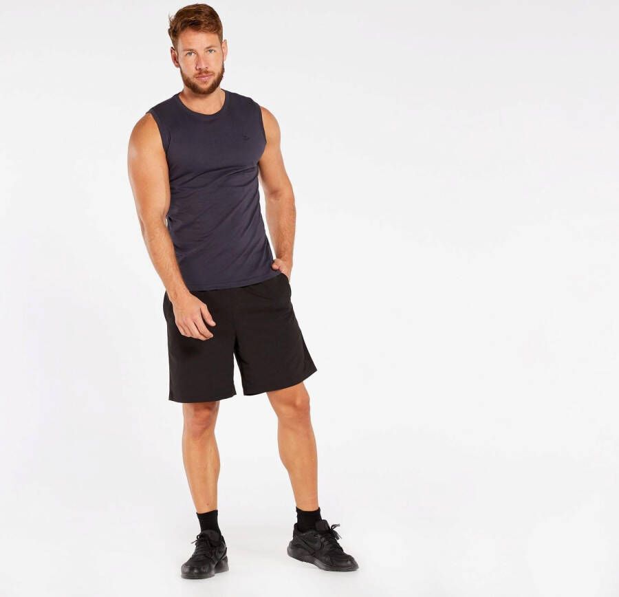 UP basic tanktop grijs heren