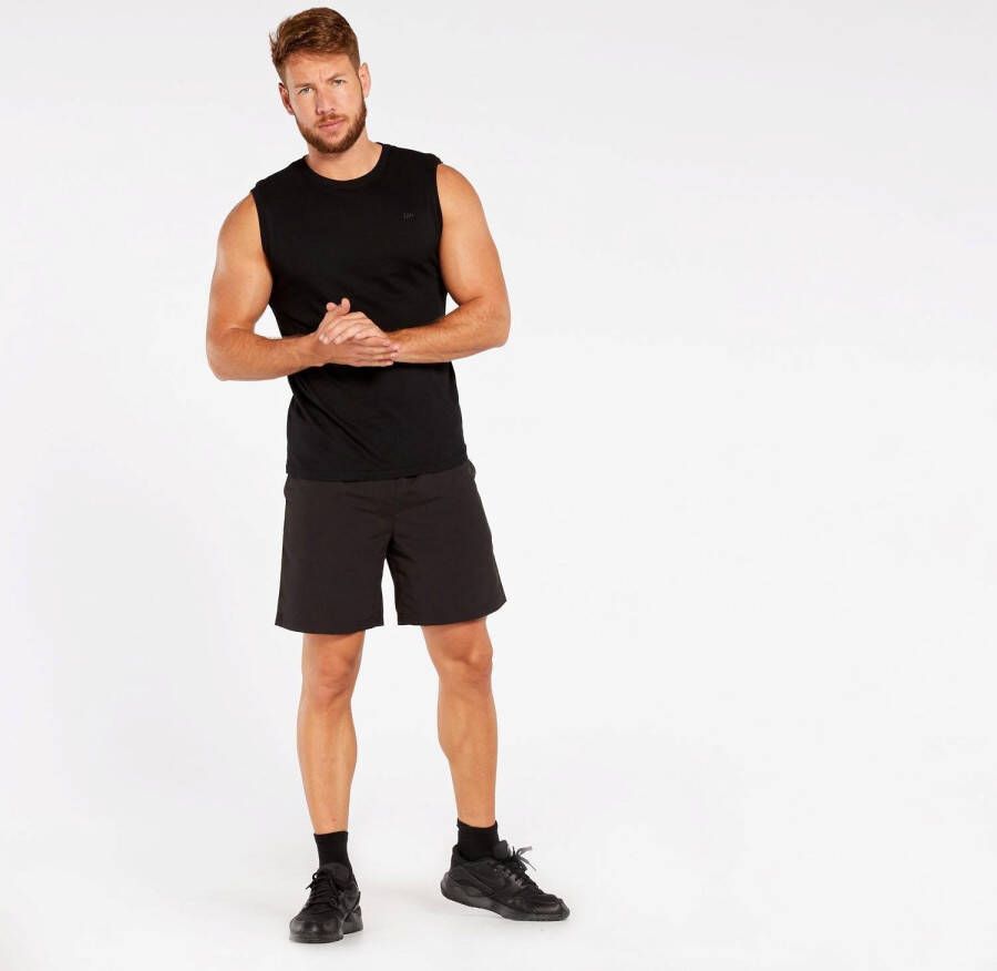 UP basic tanktop zwart heren