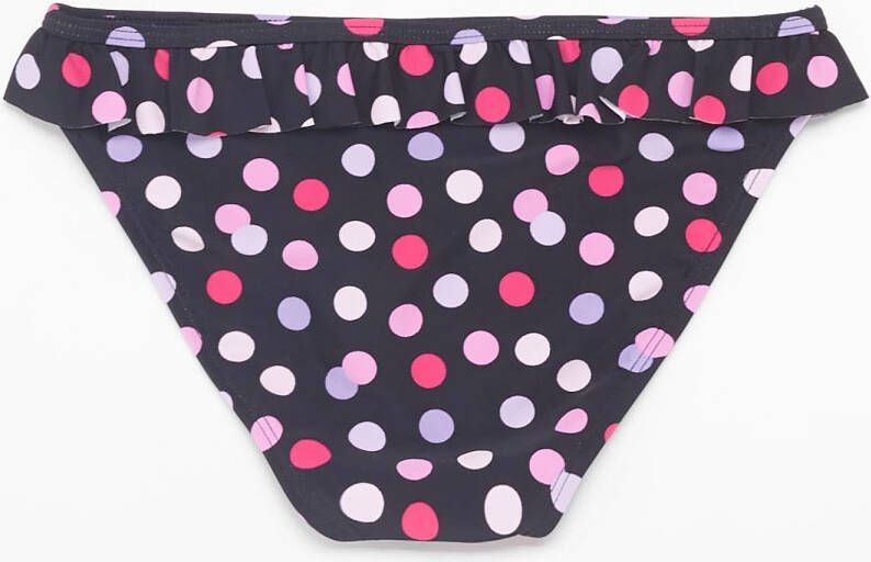 UP bikinibroekje zwart roze kinderen